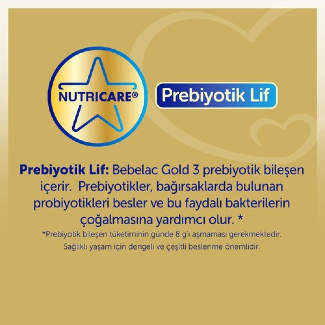 Bebelac Gold 3 Devam Sütü 6-9 Ay 800 Gr x 2 Adet 1600 Gr