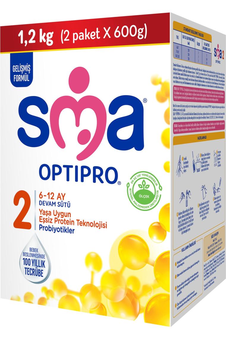 Optipro Probiyotik 2 6-12 Ay Bebek Sütü 1200 Gr