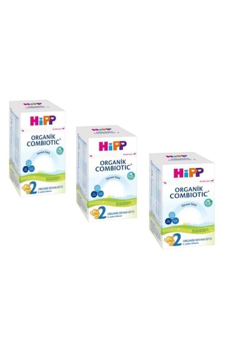Hipp 2 Organik Combiotic Devam Sütü 800 gr 3 Adet