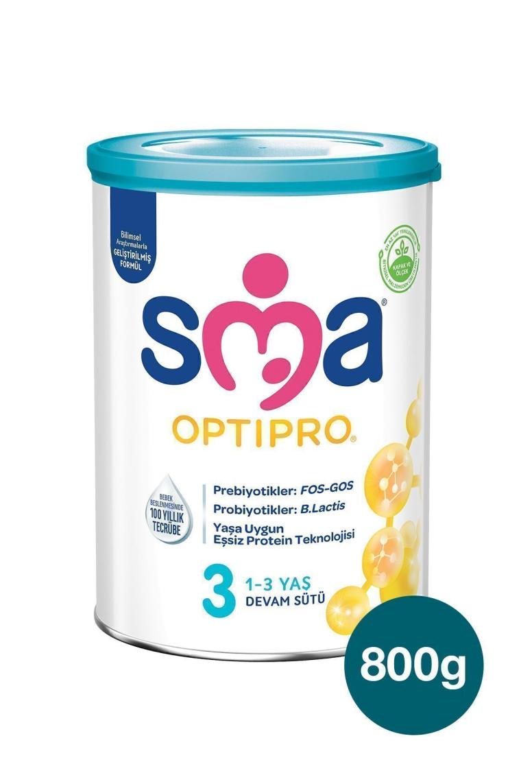 3 Optipro Probiyotik Devam Sütü 800 gr X 3 Adet