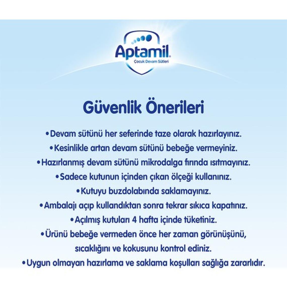 Aptamil 2 Devam Sütü 1200 Gr