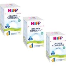 1 Organik Bebek Sütü Combiotic 800 gr X 3 Adet