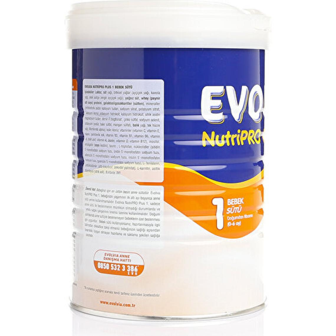 Evolvia NutriPRO Plus 1 Bebek Sütü 1000 gr
