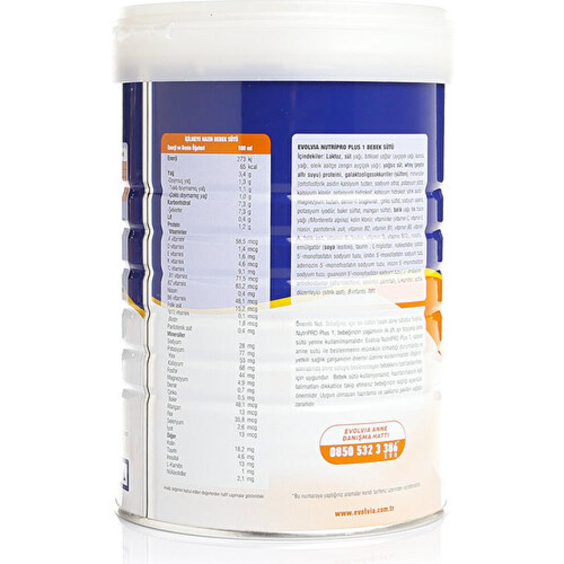 Evolvia NutriPRO Plus 1 Bebek Sütü 1000 gr