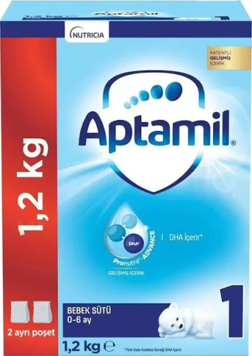 Aptamil 1 Devam Sütü 1200 Gr