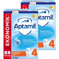 Aptamil 4 1200 Gr Mega Size İkili Paket Devam Sütü 1 Yaşından İtibaren