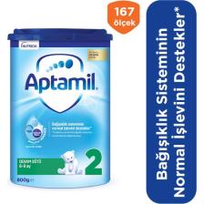 Aptamil Toz Devam Sütü 800 gr 6-9 Ay Sütlü Formül Kalsiyum ve Vitamin D Desteği ile TR Menşeli