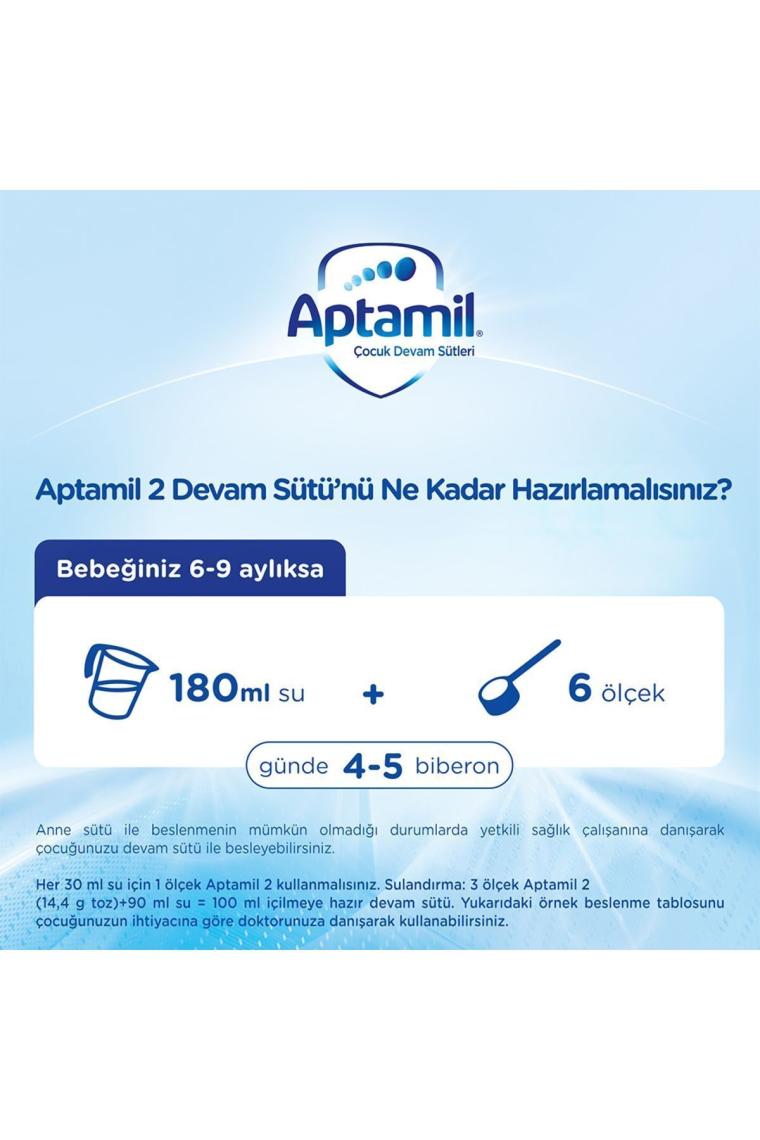 2 Devam Sütü Yeni Formül 1200 Gr X 3 Adet