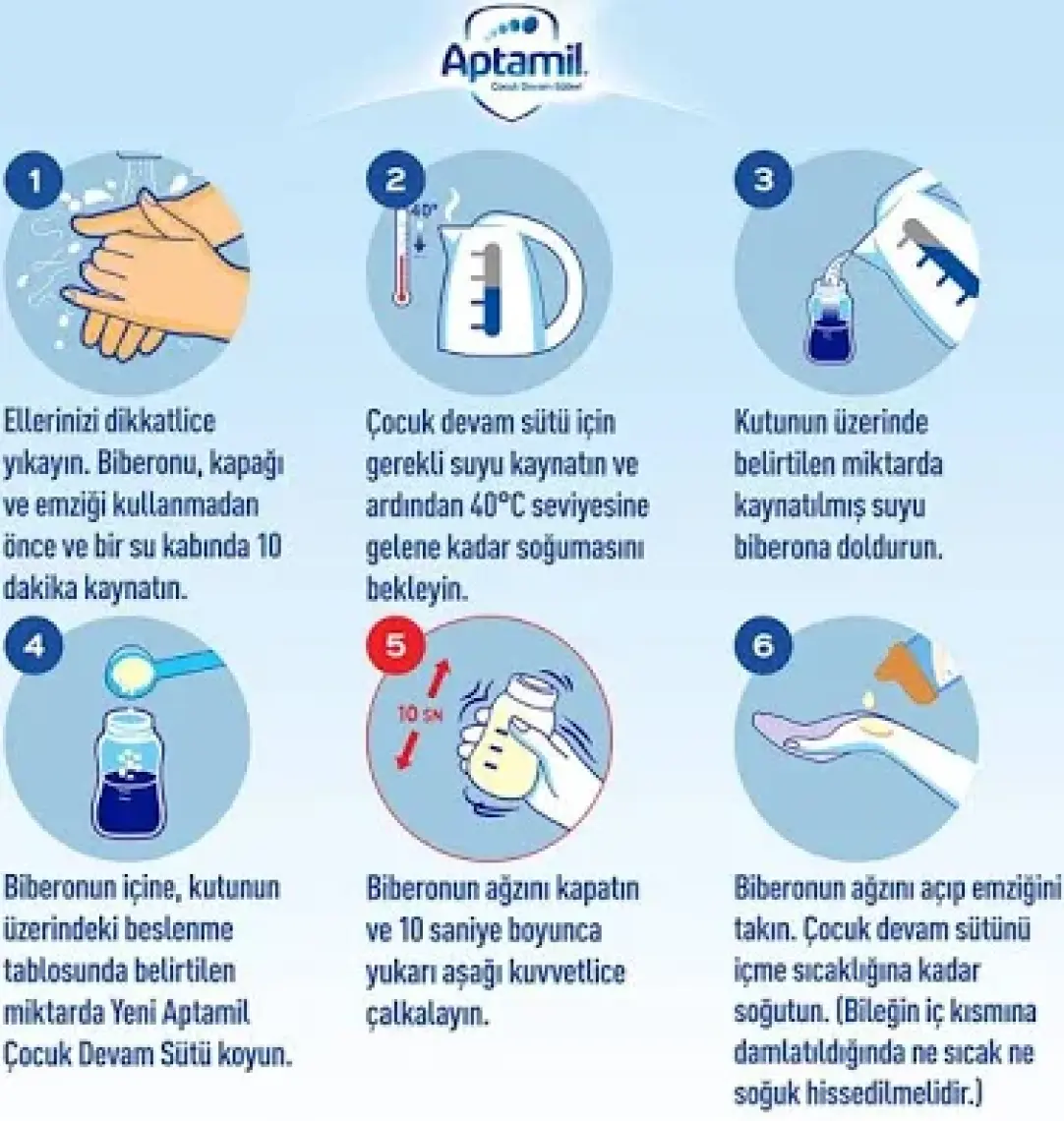 Aptamil 2 1200 Gr Mega Size İkili Paket Devam Sütü 6-9 Ay
