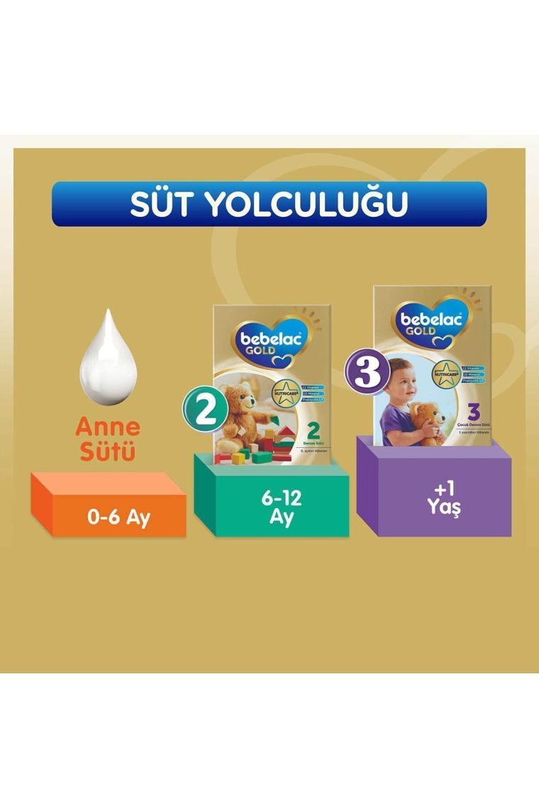 Gold 2 Devam Sütü 800 gr X 3 Adet