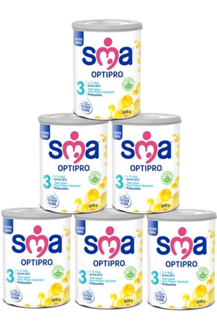 3 Optipro Probiyotik Devam Sütü 800 gr X 6 Adet