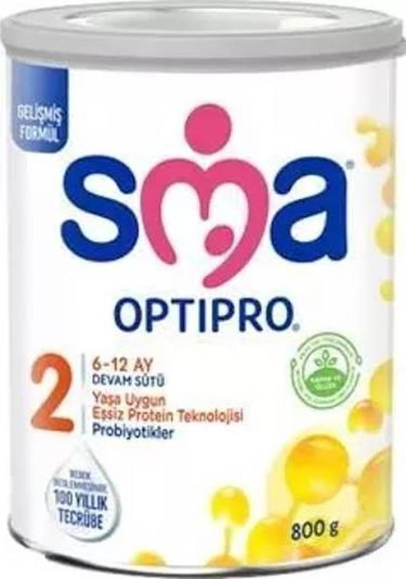 SMA Optipro Probiyotik 2 Bebek Devam Sütü 6-12 Ay 800 Gr