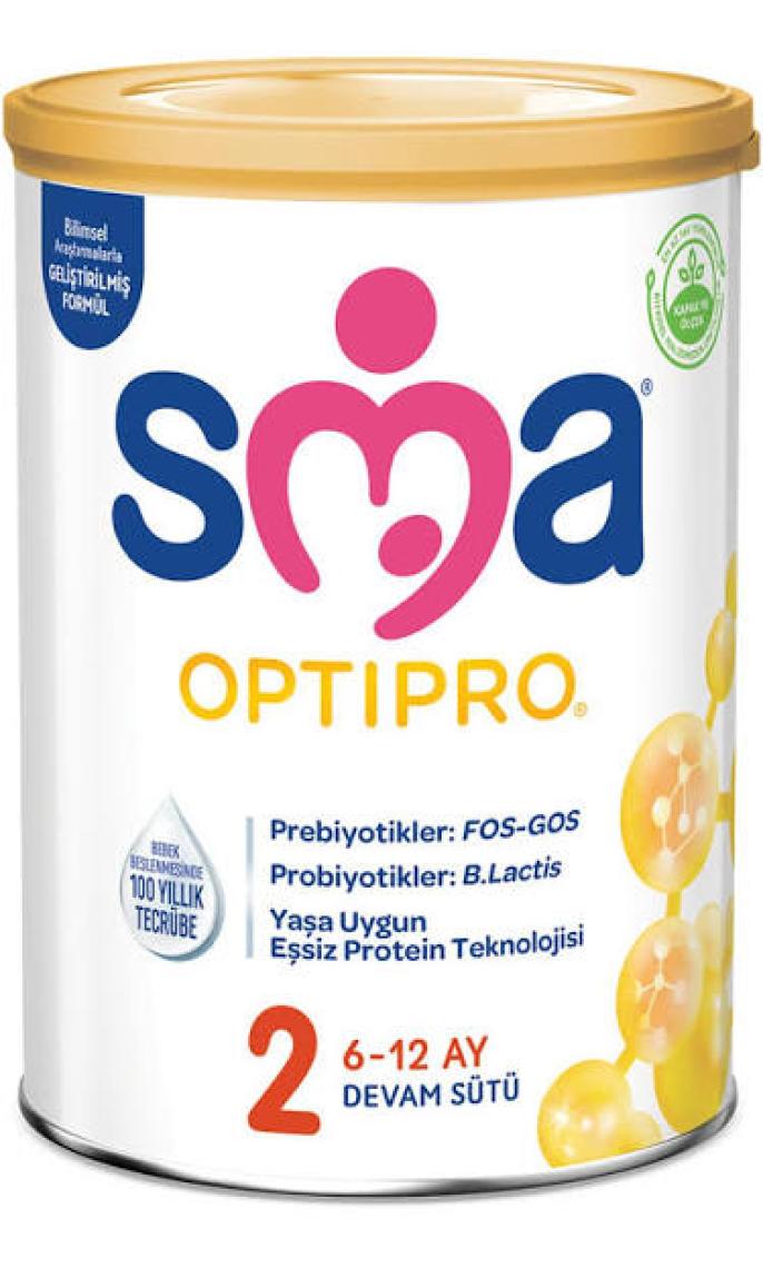 SMA Optipro Probiyotik 2 Bebek Devam Sütü 6-12 Ay 800 Gr
