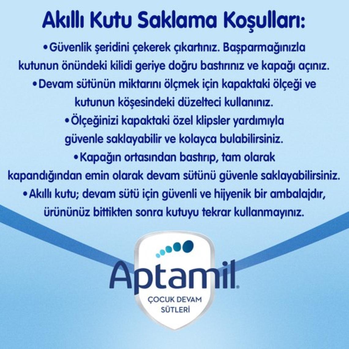 Aptamil 3 Prebiyotikli Devam Sütü 800 Gr x 4 Adet 3200 Gr