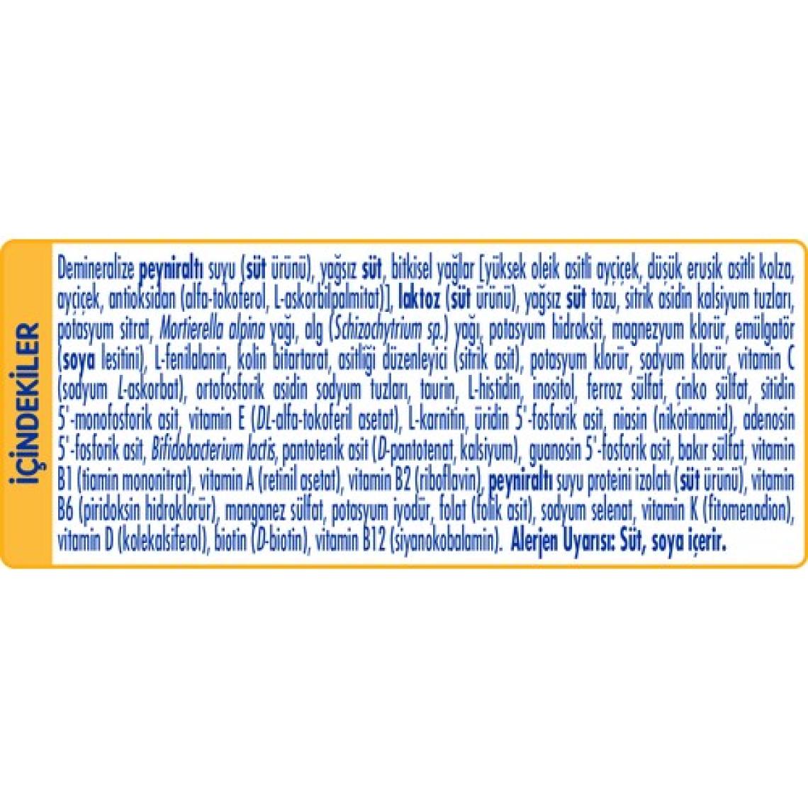 SMA Optipro Probiyotikli 1 0-6 Ay Bebek Sütü 800 gr x 3 Adet
