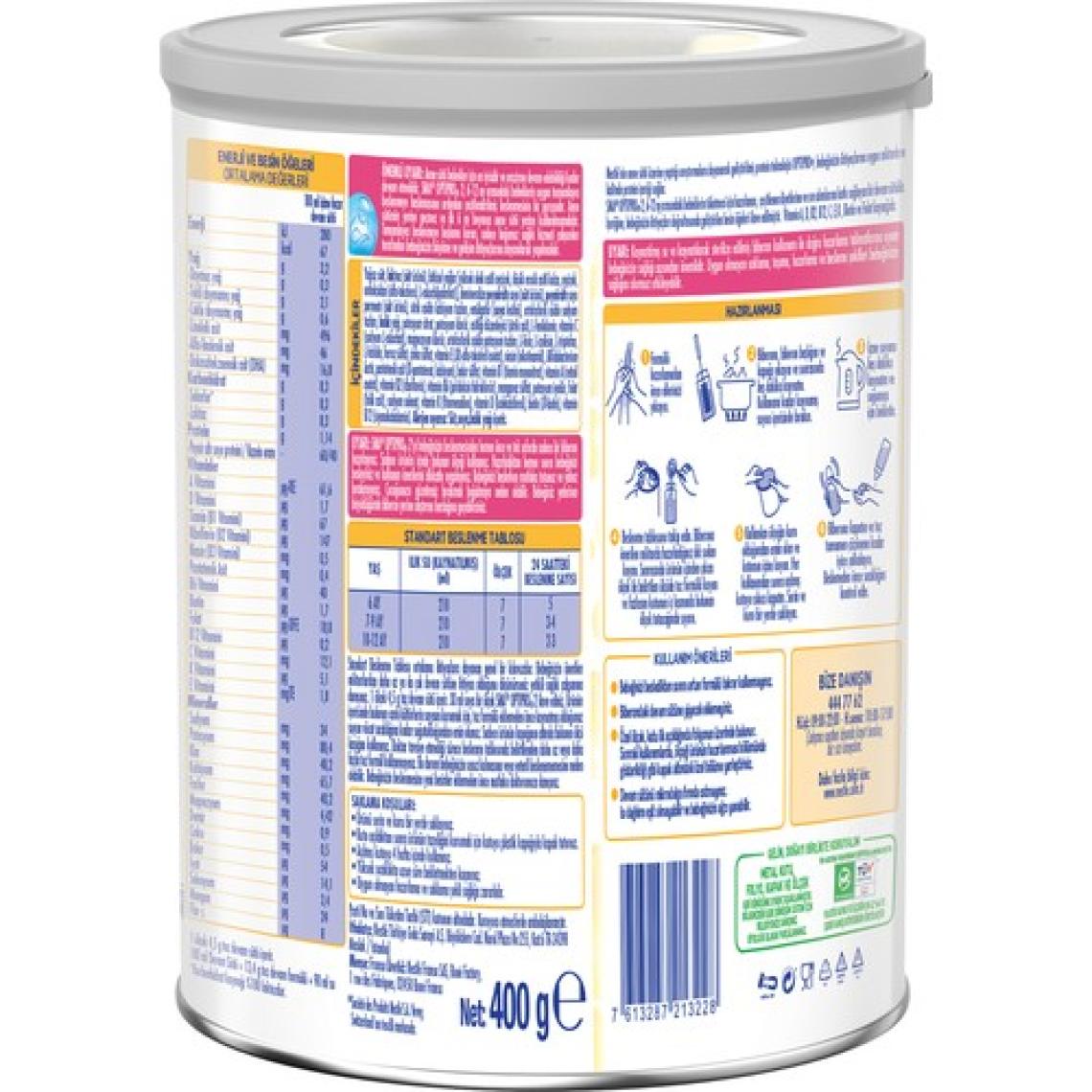SMA Optipro Probiyotikli 2 400 gr 6-12 Ay Devam Sütü