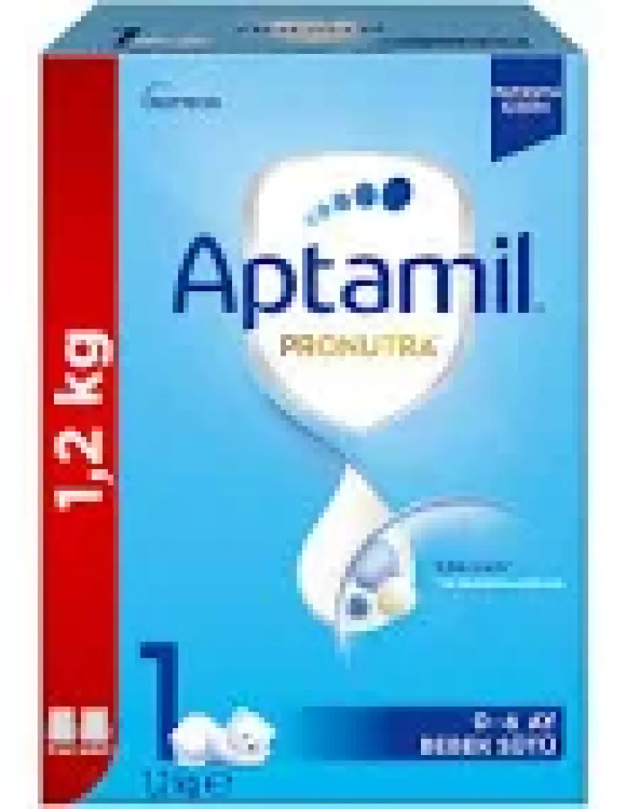 Aptamil Toz Devam Sütü 1200 gr 0-6 Ay Sütlü DHA ve Gelişmiş İçerik ile Zenginleştirilmiş Bebek Maması Türkiye Menşeli