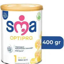 SMA Optipro 1 0-6 Ay Bebek Sütü 400 gr