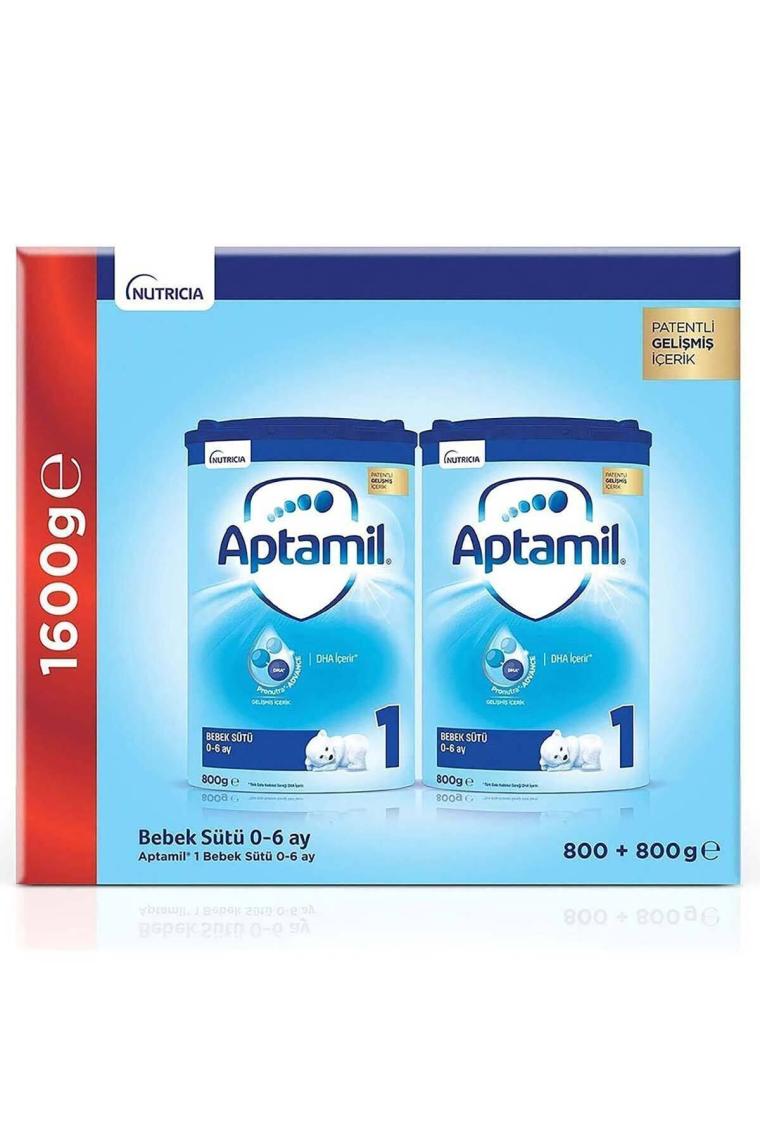 1 Bebek Sütü 0-6 Ay Akıllı Kutu 800 G X 2 Adet