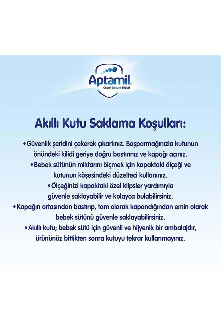 1 Bebek Sütü 0-6 Ay Akıllı Kutu 800 G X 2 Adet