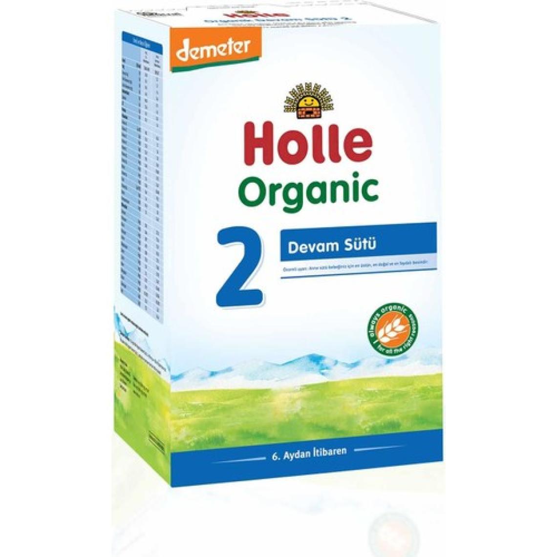 Holle Organik 2 Bebek Devam Sütü Formülü 600 gr