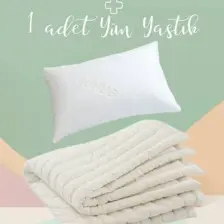 Elyaf Sepeti Doğal El Yapımı Tek Kişilik Yün Yorgan+Yün Yastık