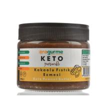 Ketojenik Kakaolu Fıstık Ezmesi (YER FISTIĞI, ERİTRİTOL, KAKAO)