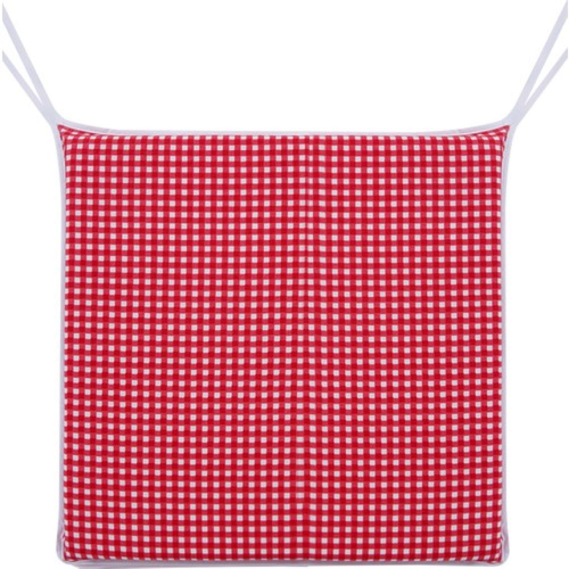 Homaks Kırmızı Pötikare Sandalye Minderi 40 x 40 cm