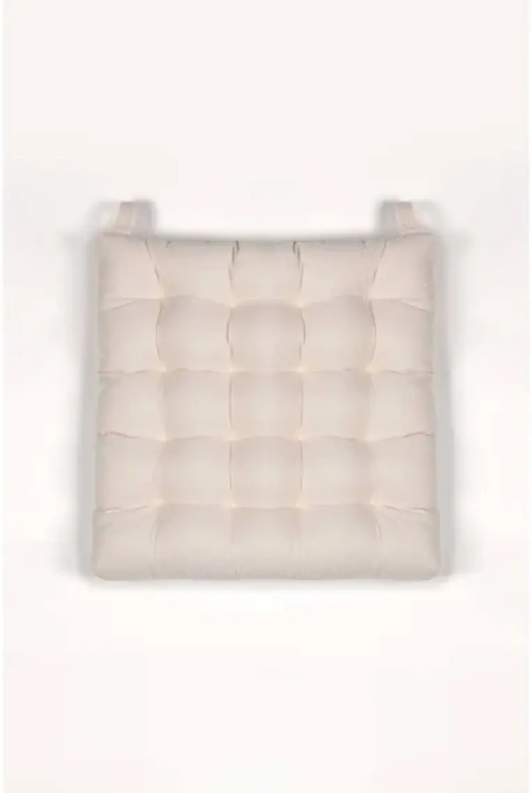 Kuscini Tulipano Sandalye Minderi Krem 45X45