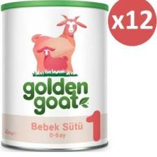 Golden Goat 1 Keçi Sütü Bazlı Bebek Sütü 400 gr - 12'li