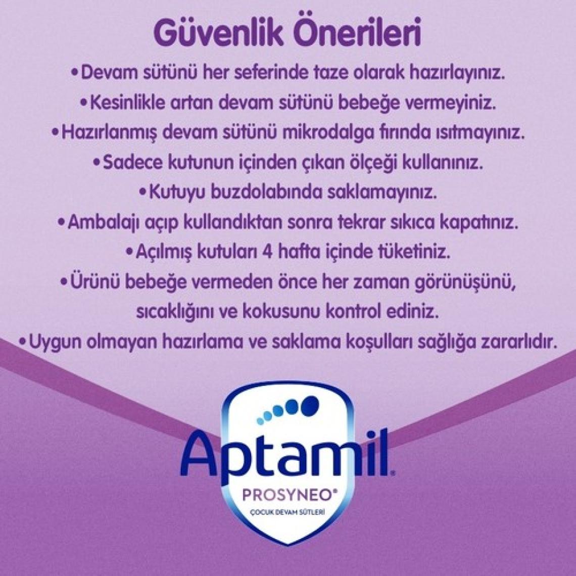 Aptamil Prosyneo 2 Prebiyotikli Probiyotikli Devam Sütü 400 Gr x2 Adet 800 Gr