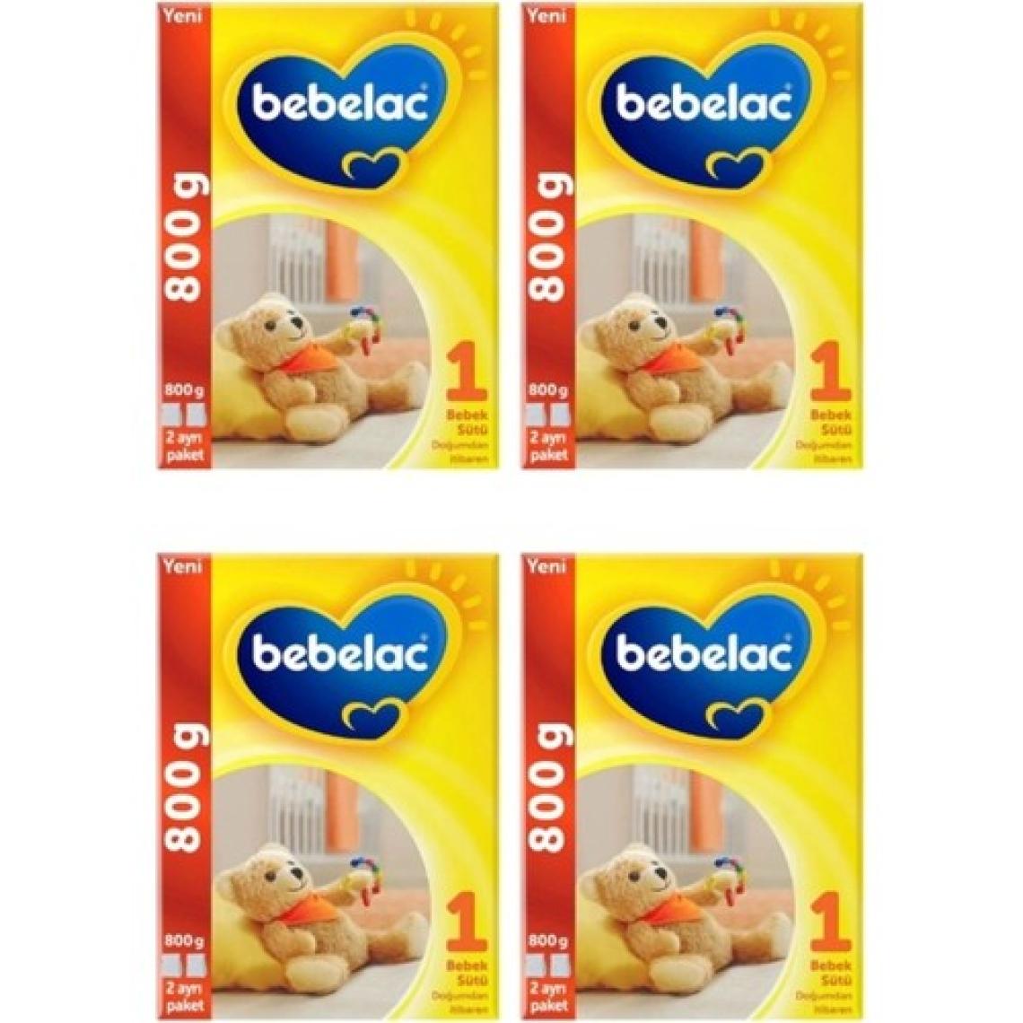 Nutricia Bebelac 1 Bebek Sütü 0-6 Ay 800 gr x 4 Adet