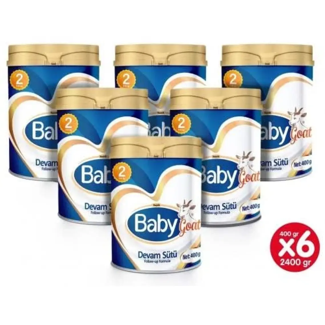 Baby Goat 2 Keçi Sütü Bazlı Bebek Sütü 400 gr