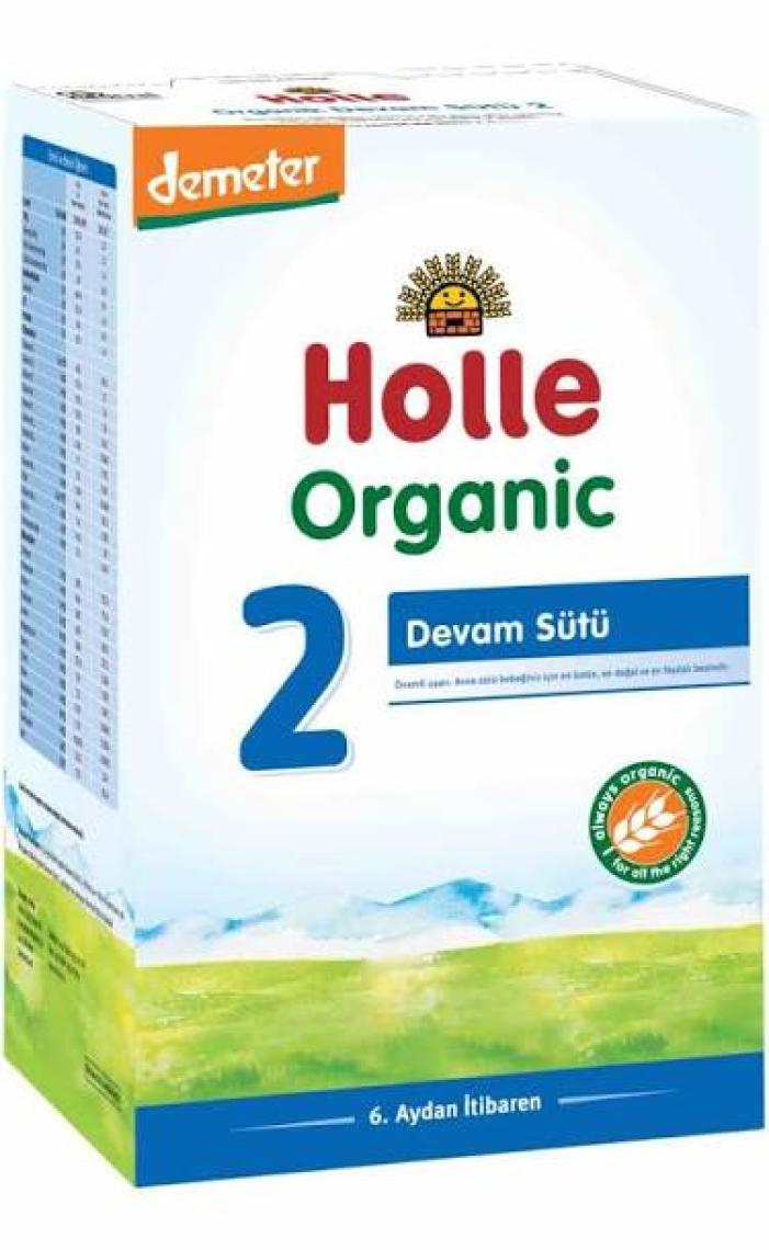 Holle 2 Organik Devam Sütü 600 gr