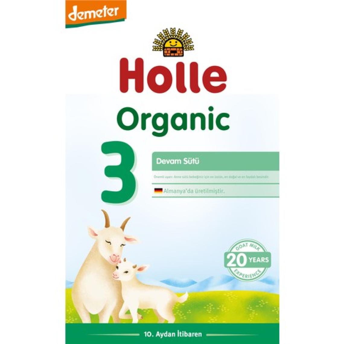 Holle Organik Keçi Sütü Devam Formülü 3 400 gr