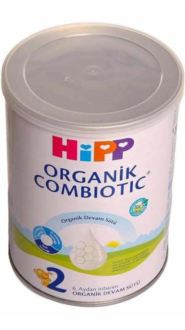 Hipp 2 Organik Combiotic Bebek Maması 350 gr – 6-12 Ay için Sütlü, Omega-3 ve Omega-6 ile Prebiyotik Probiyotik Destekli