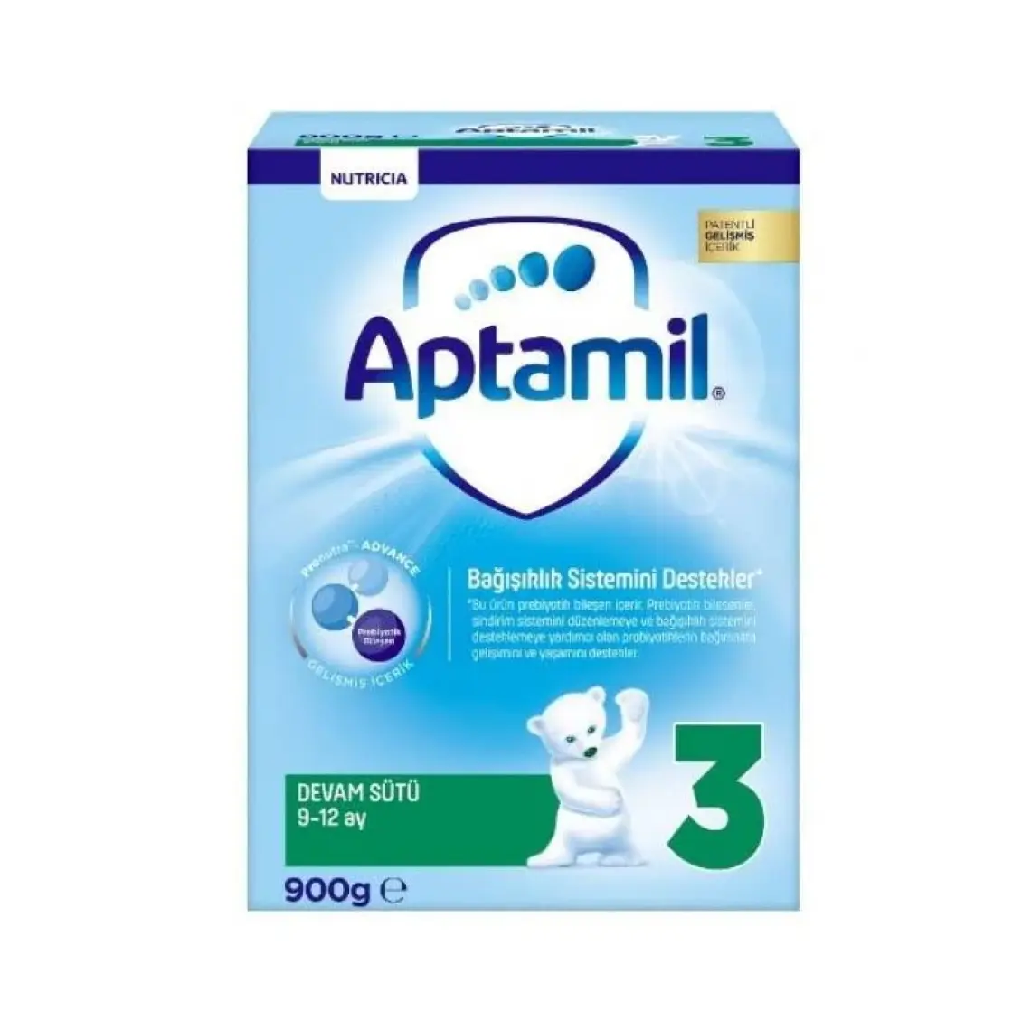Aptamil 3 Devam Sütü 900 gr
