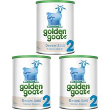 Golden Goat 2 Keçi Sütü Bazlı Devam Sütü 400 gr - 3'lü