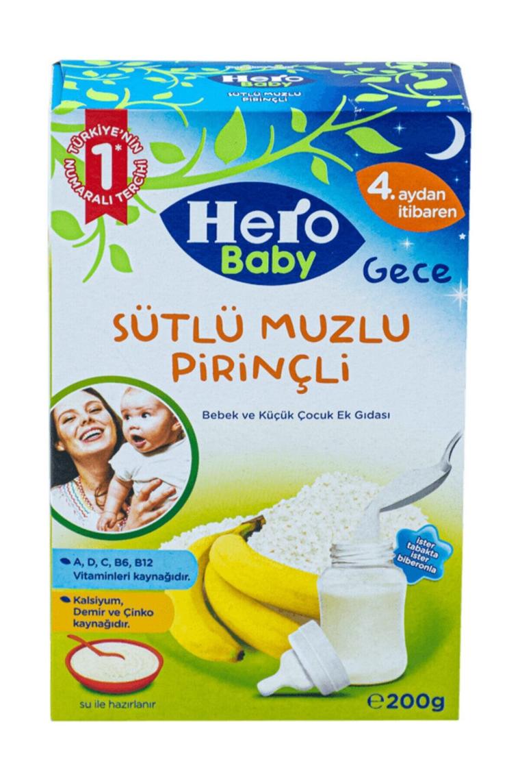 Gece Sütlü Muzlu Pirinçli 200 gr