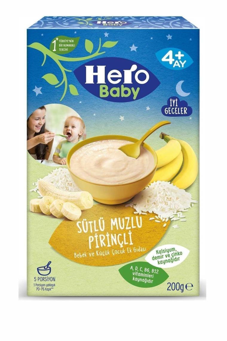 Gece Sütlü Muzlu Pirinçli 200 gr