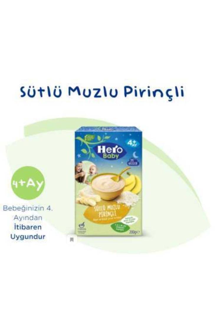Gece Sütlü Muzlu Pirinçli 200 gr