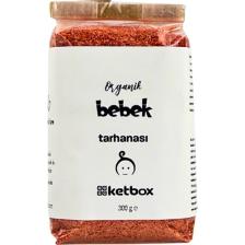 Ketbox Organik Bebek Tarhanası 300 gr – +6 Ay, Tahıllı, Yüksek Protein ve B Vitamini Kaynağı, Yerli Üretim