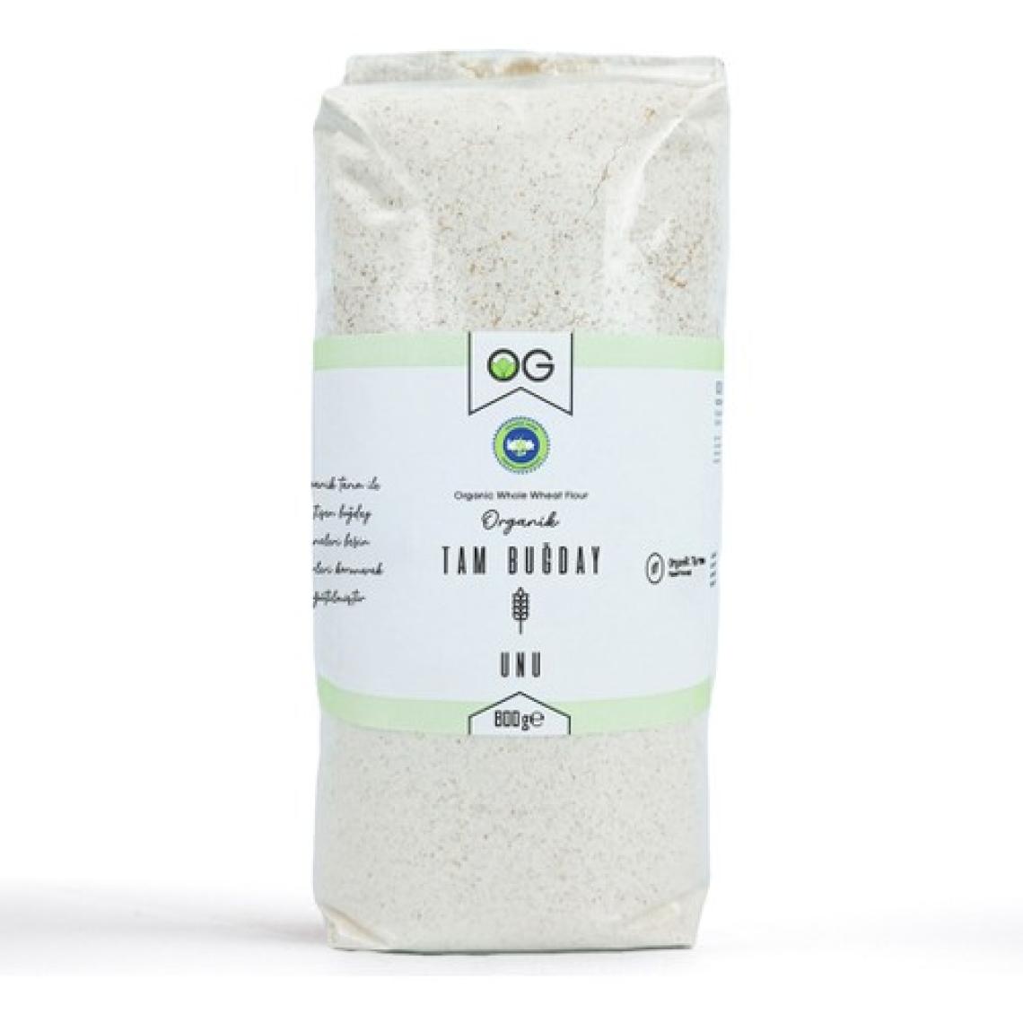 OG natural Organik Tam Buğday Unu 800 gr