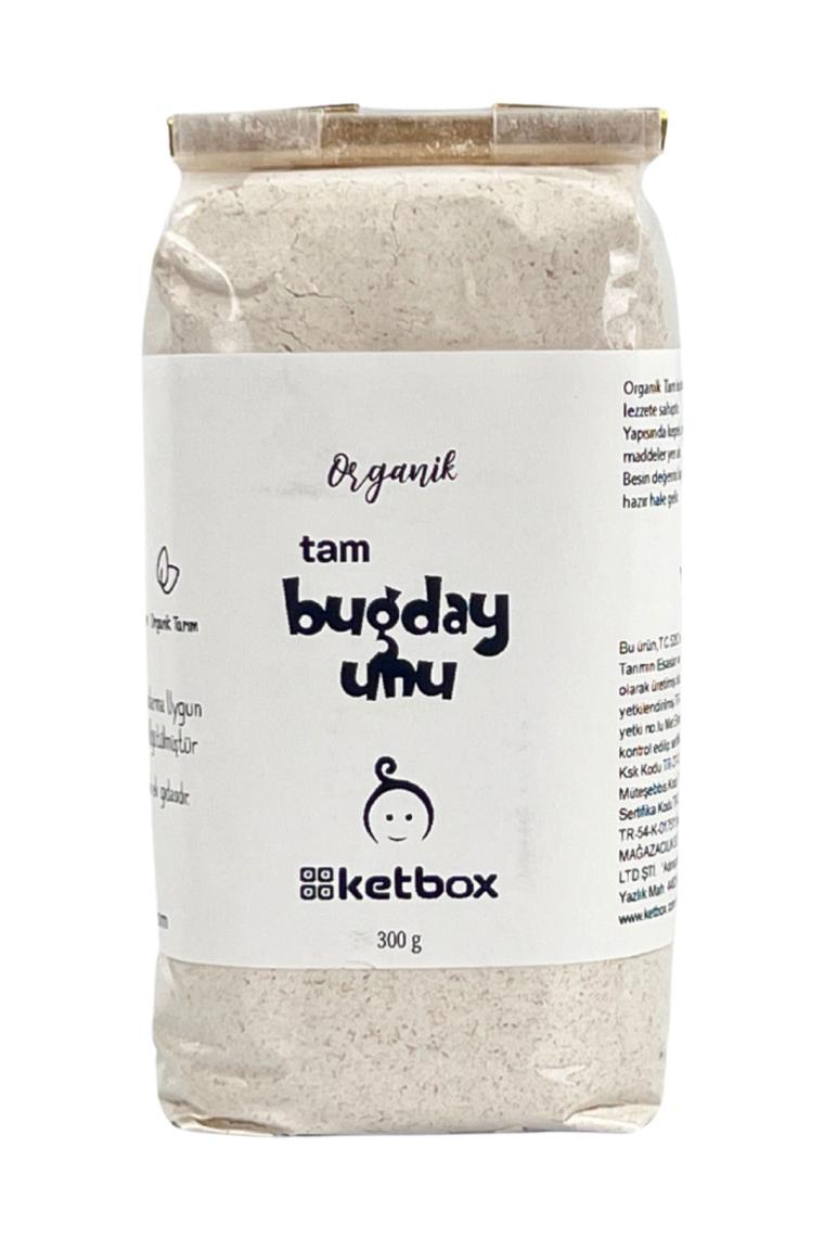 Ketbox Organik Tam Buğday Unu 300 gr
