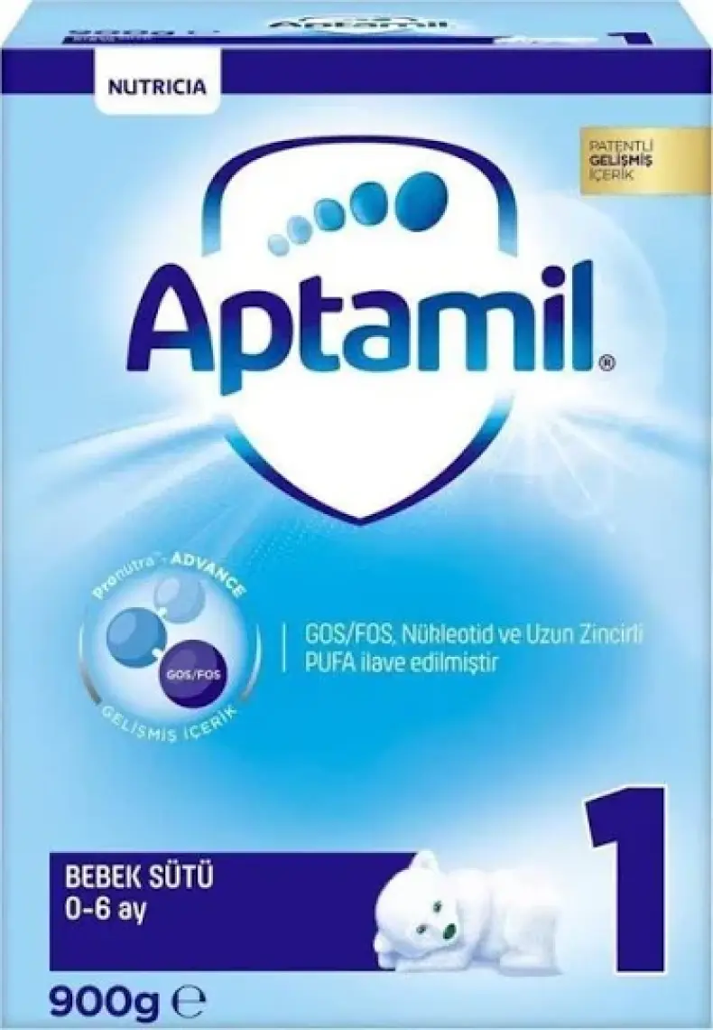 Aptamil 1 Bebek Sütü 900 Gr