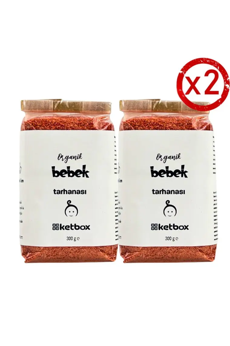 Organik Yoğurtsuz Bebek Tarhanası +6 Ay 300 gr Katkısız Doğal