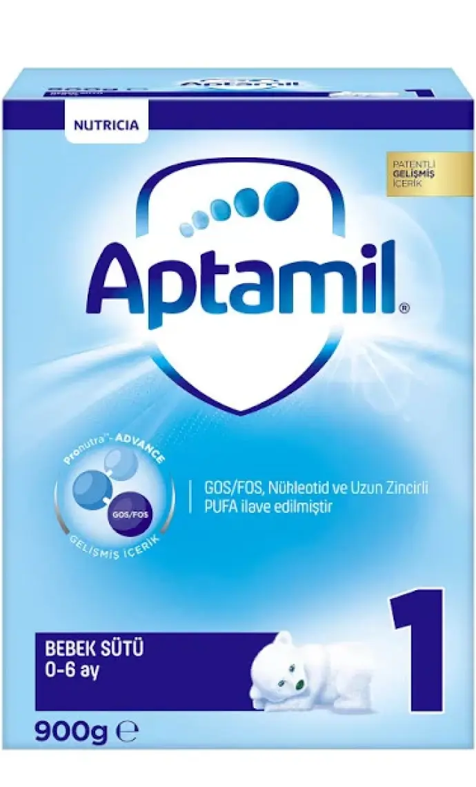Aptamil 1 Bebek Sütü 900 Gr
