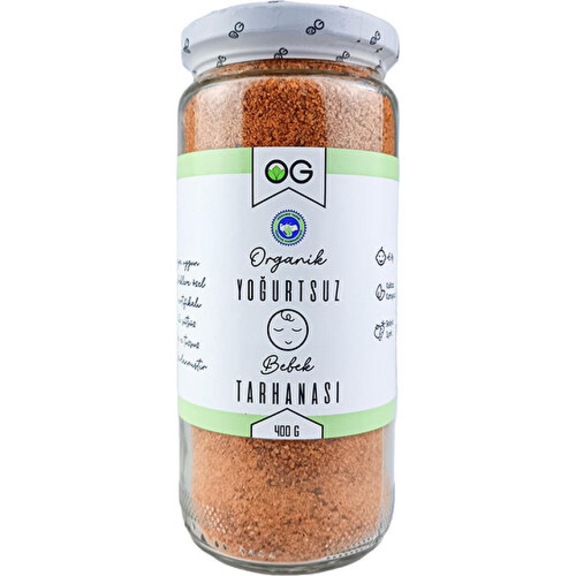 OG natural Organik Yoğurtsuz Bebek Tarhanası 400 gr