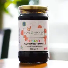 Soul Kitchen Organik Keçiboynuzu Pekmezi 380 gr (Soğuk Sıkım) (Şeker İlavesiz)