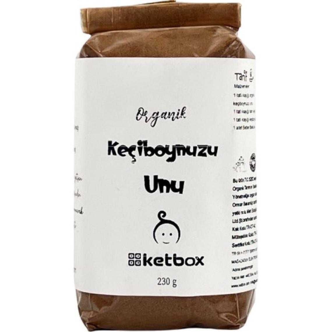 Katkısız Doğal Organik Keçiboynuzu Unu +8 Ay 230 gr